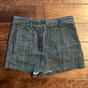 DKNY chambray-style skort with pockets